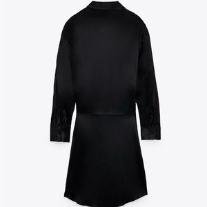 Satin Effect Mini Dress